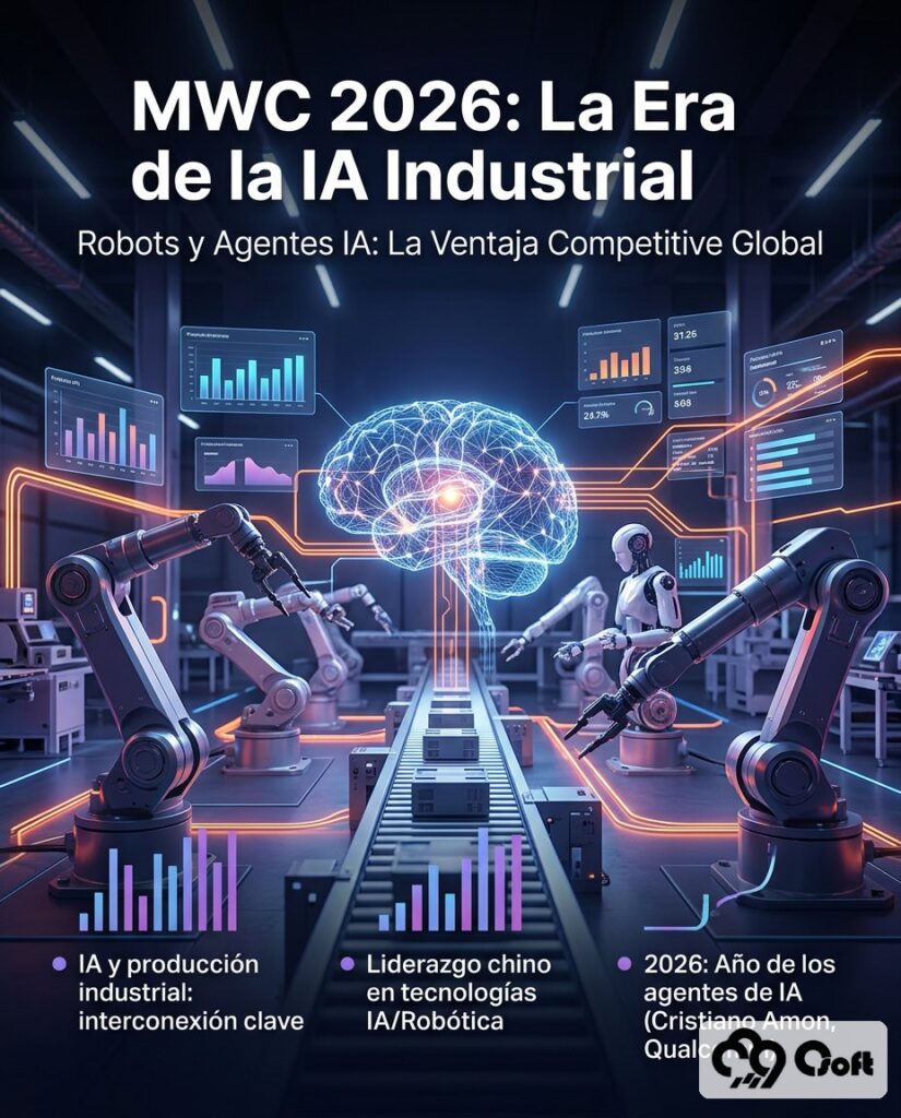 MWC 2026: La IA redefine el futuro industrial. Tecnología e innovación para la industria 4.0.