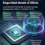 Seguridad de IA empresarial: blindaje desde el silicio. Protege algoritmos y datos con defensa a nivel de hardware.