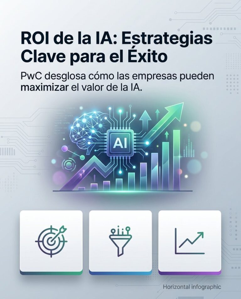 ROI de la IA con PwC: Estrategias para descifrar y maximizar la inversión en Inteligencia Artificial.