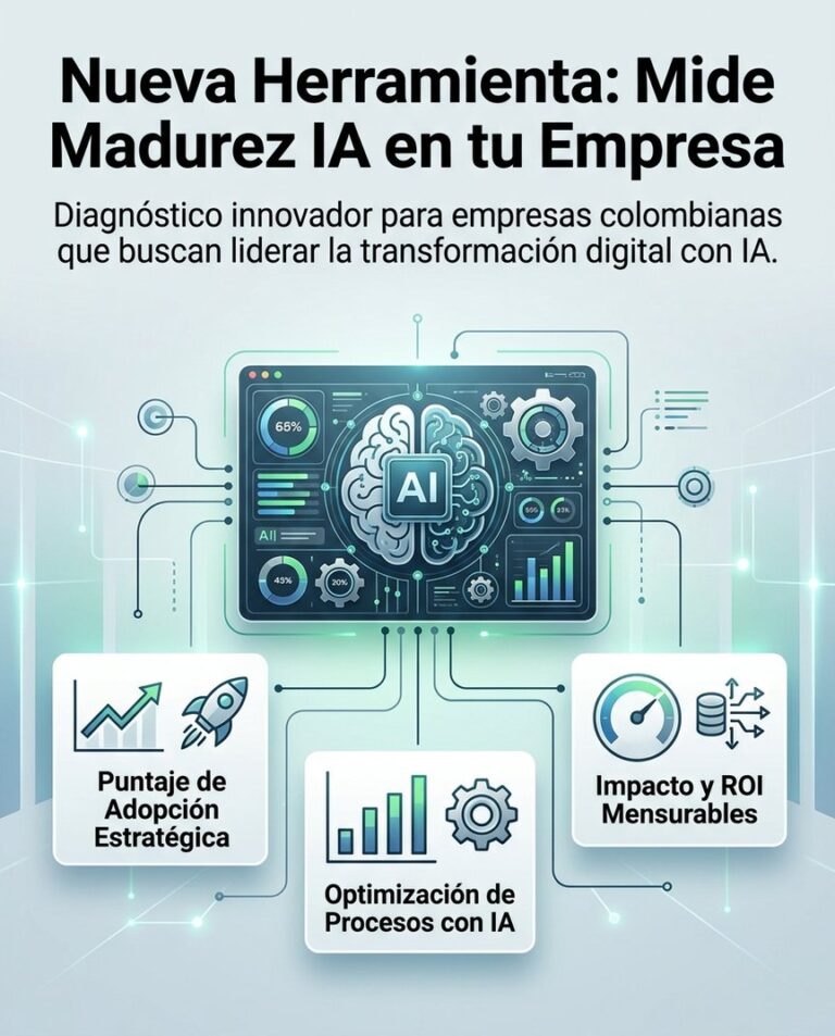 El CESA y Minciencias han lanzado una herramienta de madurez en Inteligencia Artificial, impulsando la adopción y desarrollo