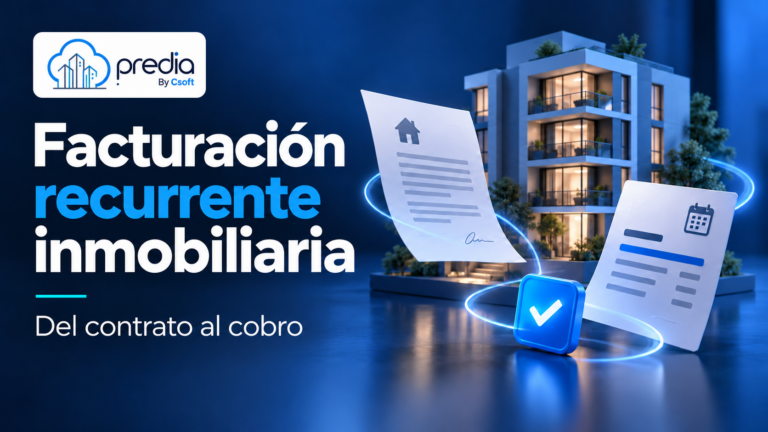 Facturación recurrente inmobiliaria